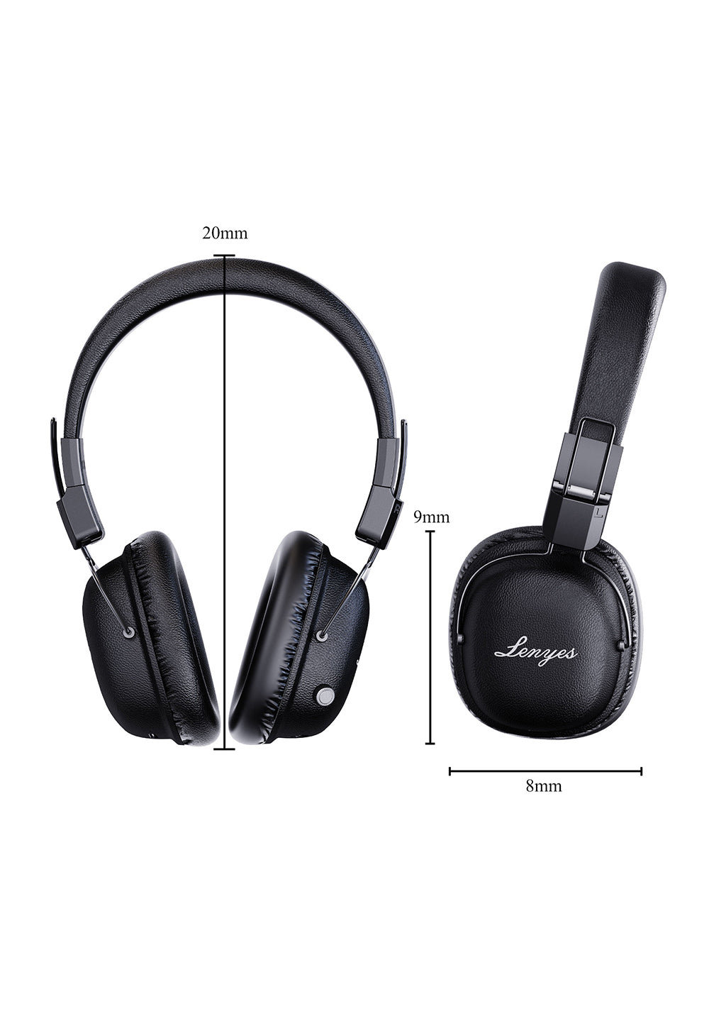 Lenyes LH86 Hi-Fi Ses Kaliteli Kulak Üstü Bluetooth Kulaklık v5.4