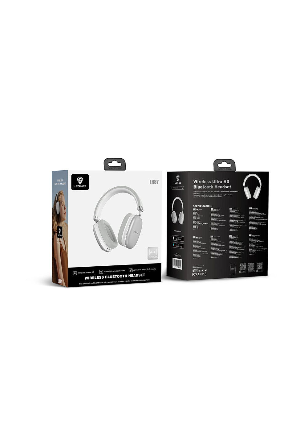 Lenyes LH87 TWS Kulak Üstü Bluetooth Kulaklık v5.3