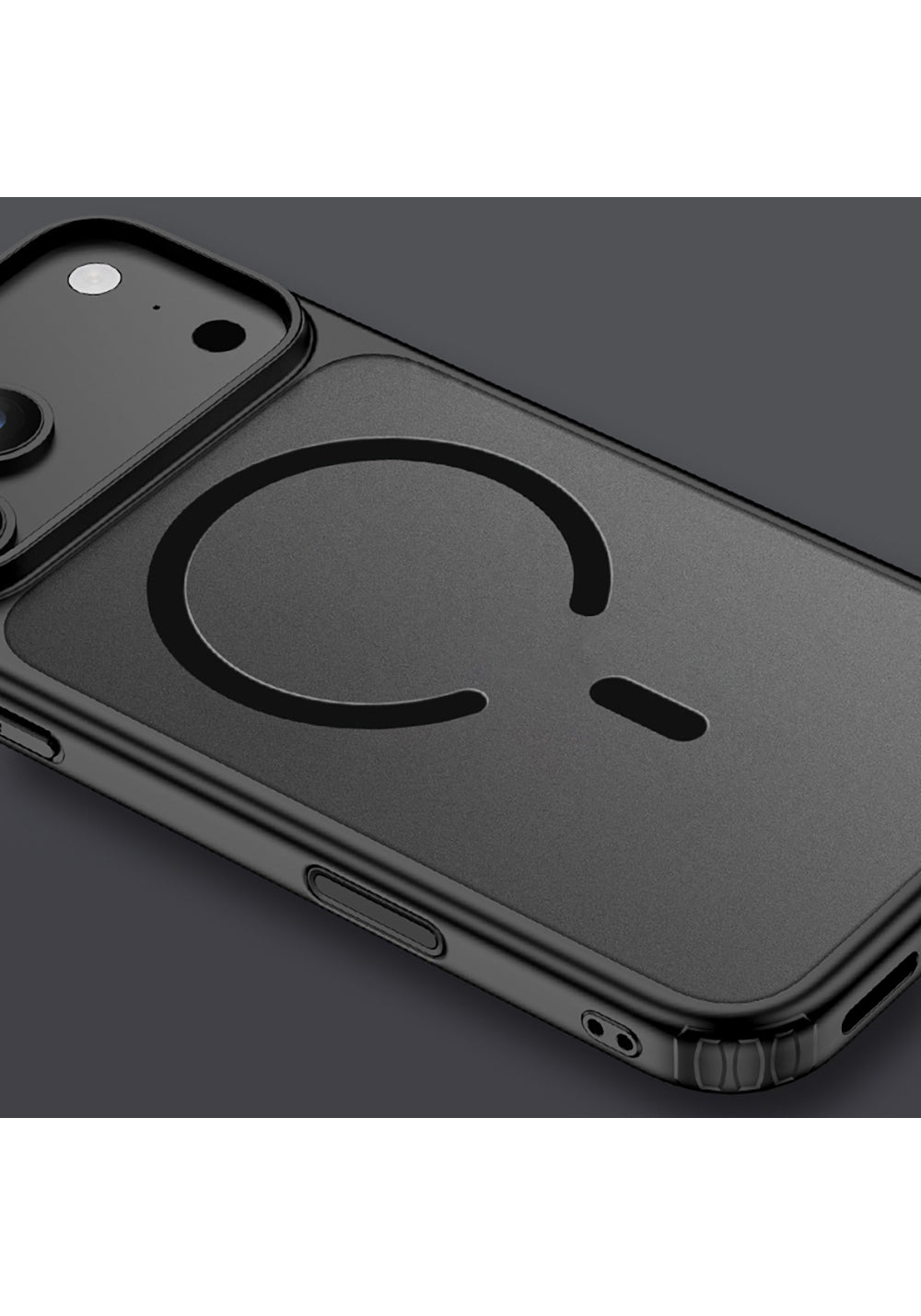 Apple iPhone 17 Pro Max Kılıf Manyetik Şarj Uyumlu Mat Arka Yüzey Wlons Lola Kapak