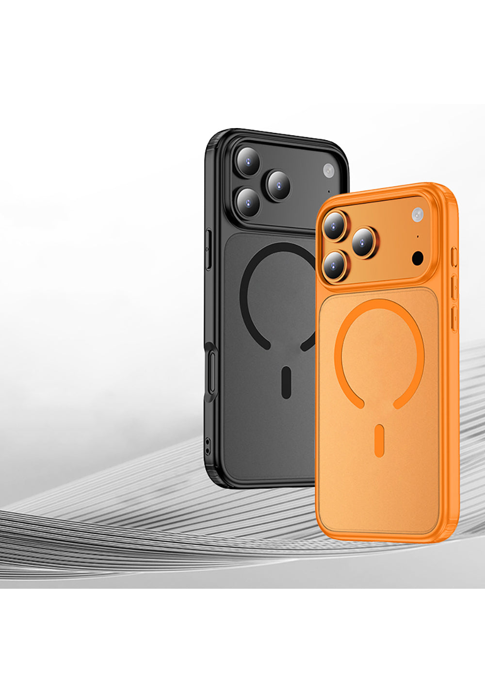 Apple iPhone 17 Pro Max Kılıf Manyetik Şarj Uyumlu Mat Arka Yüzey Wlons Lola Kapak