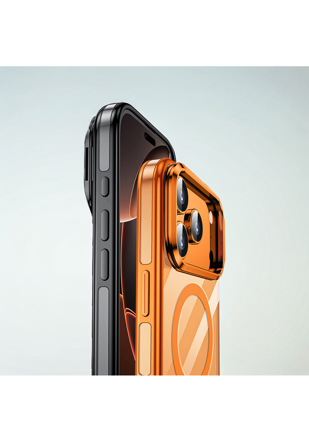 Apple iPhone 17 Pro Kılıf Manyetik Şarj Uyumlu Wlons Standlı Efsane Kapak