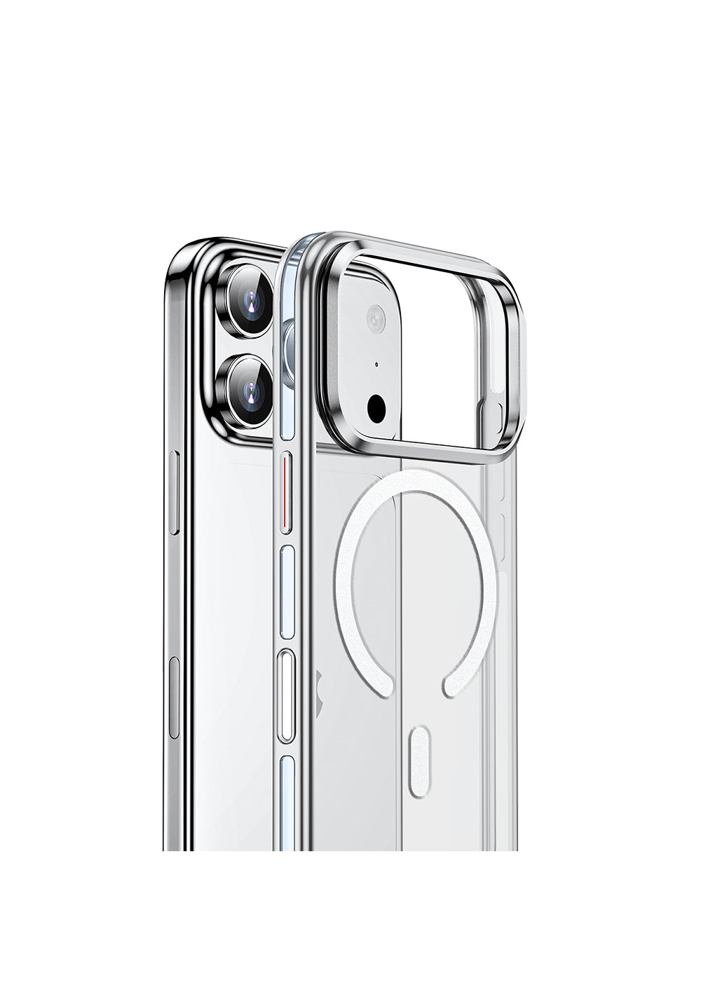Apple iPhone 17 Pro Kılıf Manyetik Şarj Uyumlu Wlons Standlı Efsane Kapak