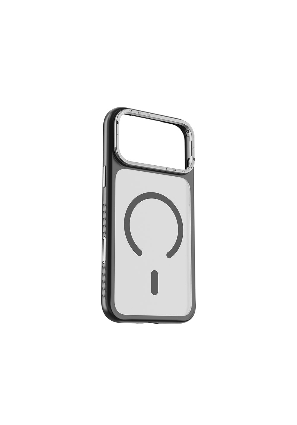 Apple iPhone 17 Pro Kılıf Manyetik Şarj Uyumlu Metal Kamera Standlı Lenyes CK226 PC Kapak