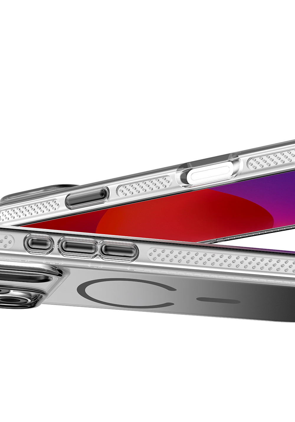 Apple iPhone 17 Pro Kılıf Manyetik Şarj Uyumlu Sararmaya Karşı Dayanıklı Mutural Icesense Serisi Kapak