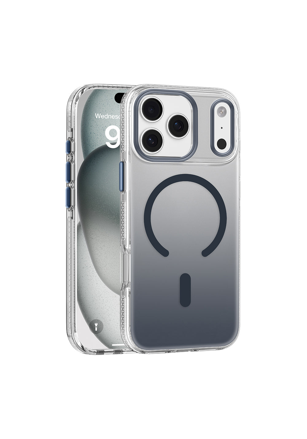 Apple iPhone 17 Pro Max Kılıf Manyetik Şarj Uyumlu Sararmaya Karşı Dayanıklı Mutural Icesense Serisi Kapak