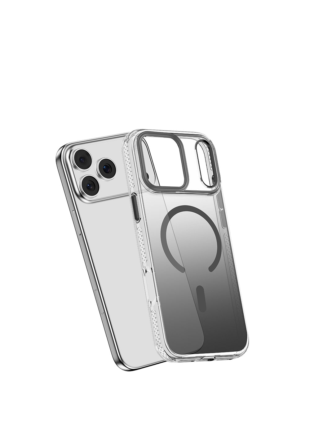 Apple iPhone 17 Pro Max Kılıf Manyetik Şarj Uyumlu Sararmaya Karşı Dayanıklı Mutural Icesense Serisi Kapak