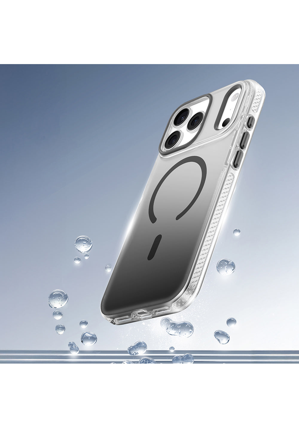 Apple iPhone 17 Pro Max Kılıf Manyetik Şarj Uyumlu Sararmaya Karşı Dayanıklı Mutural Icesense Serisi Kapak