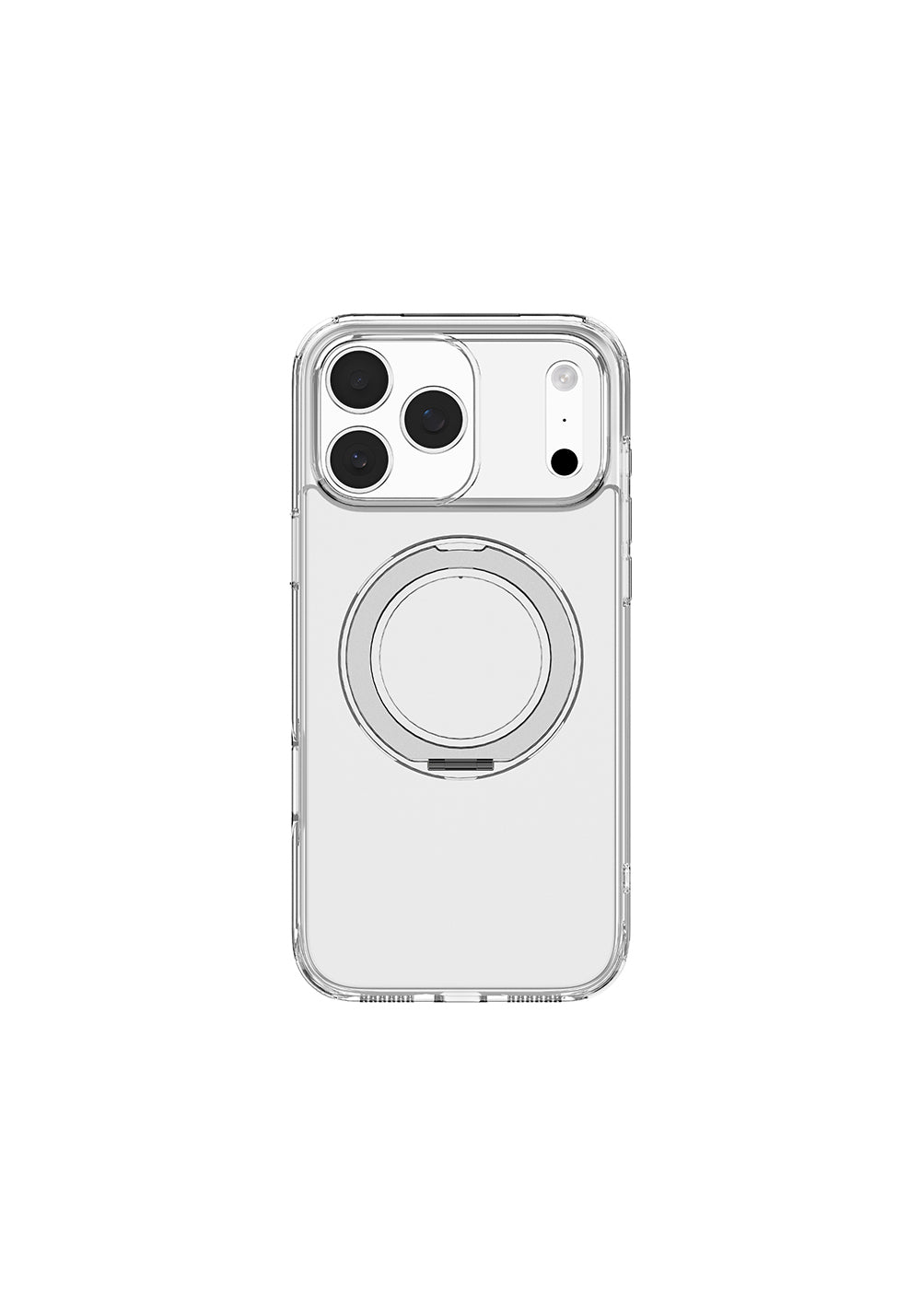 Apple iPhone 17 Pro Max Kılıf Manyetik Şarj Uyumlu Standlı Airbag Tasarımlı Mutural Fresh Serisi Kapak