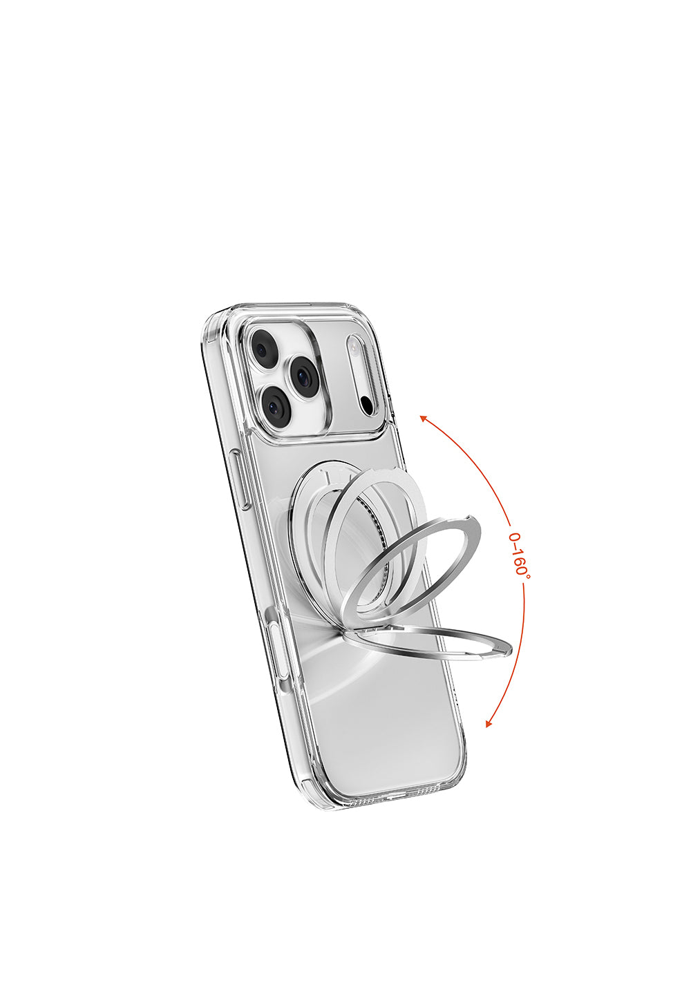 Apple iPhone 17 Pro Max Kılıf Manyetik Şarj Uyumlu Standlı Airbag Tasarımlı Mutural Fresh Serisi Kapak