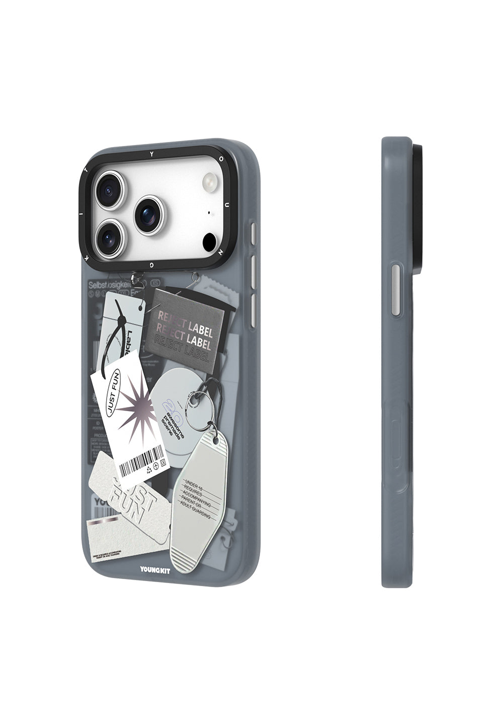 Apple iPhone 17 Pro Max Kılıf M-Safe Şarj Özellikli Youngkit Different Dimension Serisi Kapak