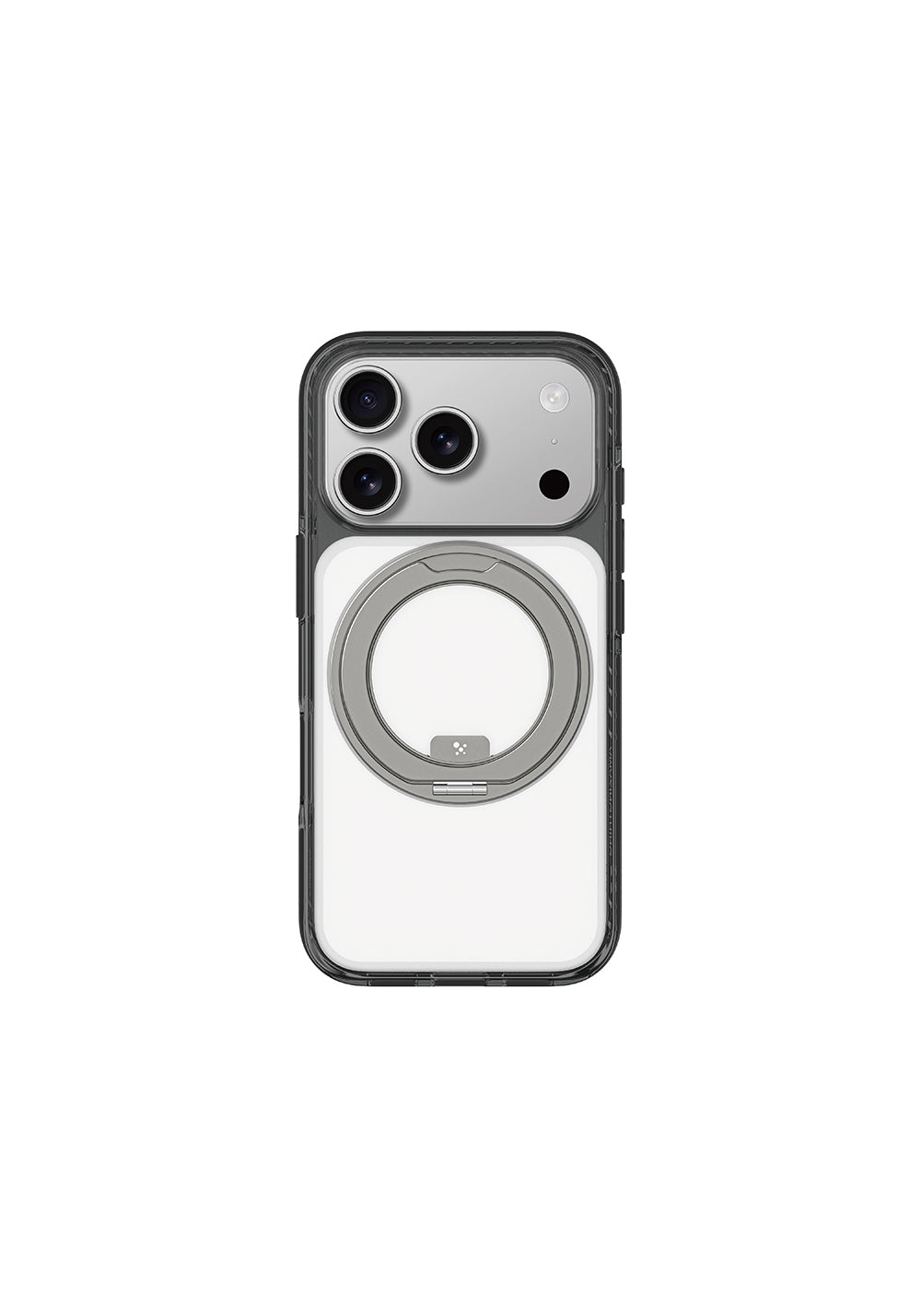 Apple iPhone 17 Pro Kılıf M-Safe Şarj Özellikli Airbag Tasarımlı Standlı AmazingThing Titan Pro MagSpin Kapak