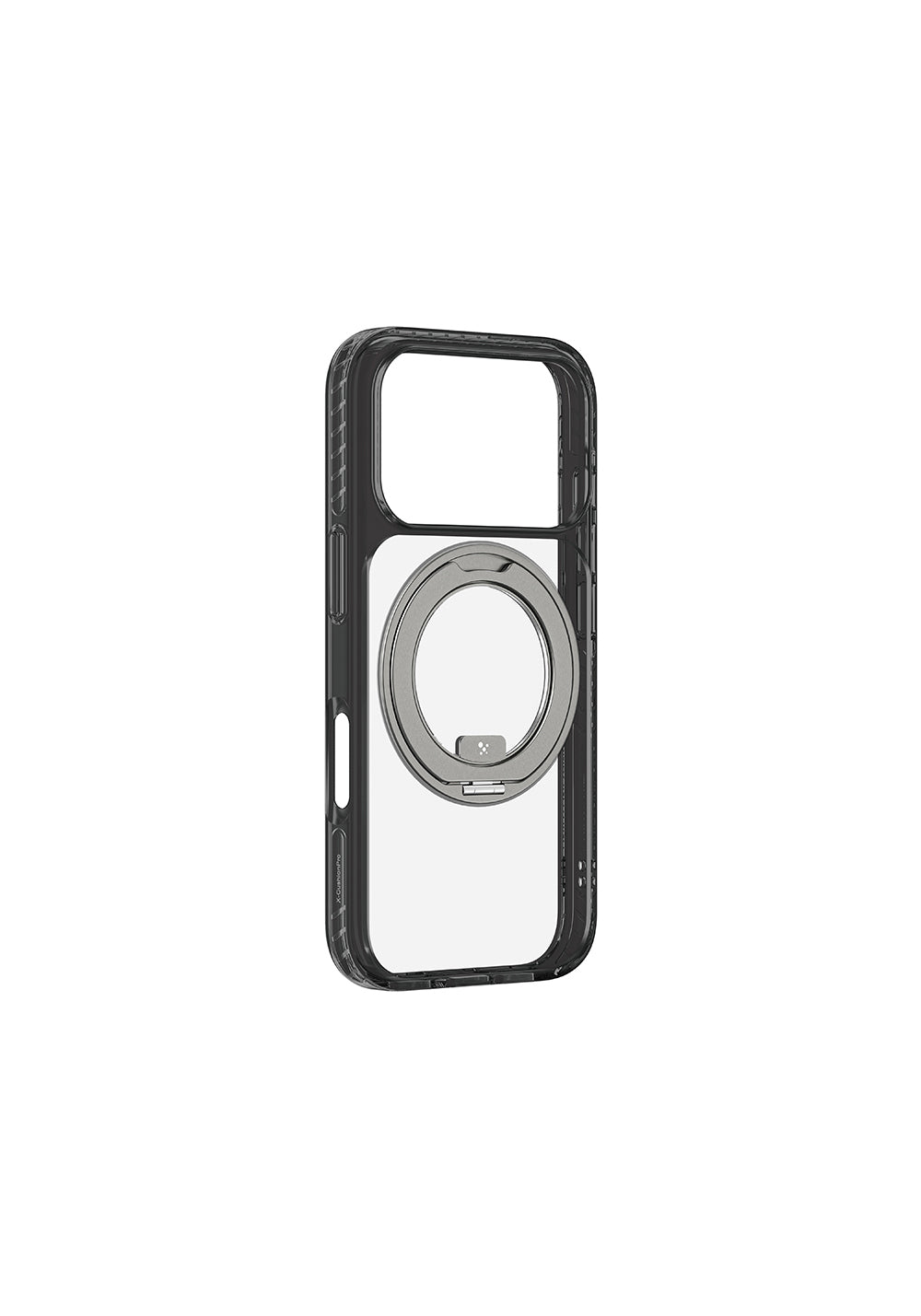Apple iPhone 17 Pro Max Kılıf M-Safe Şarj Özellikli Airbag Tasarımlı Standlı AmazingThing Titan Pro MagSpin Kapak