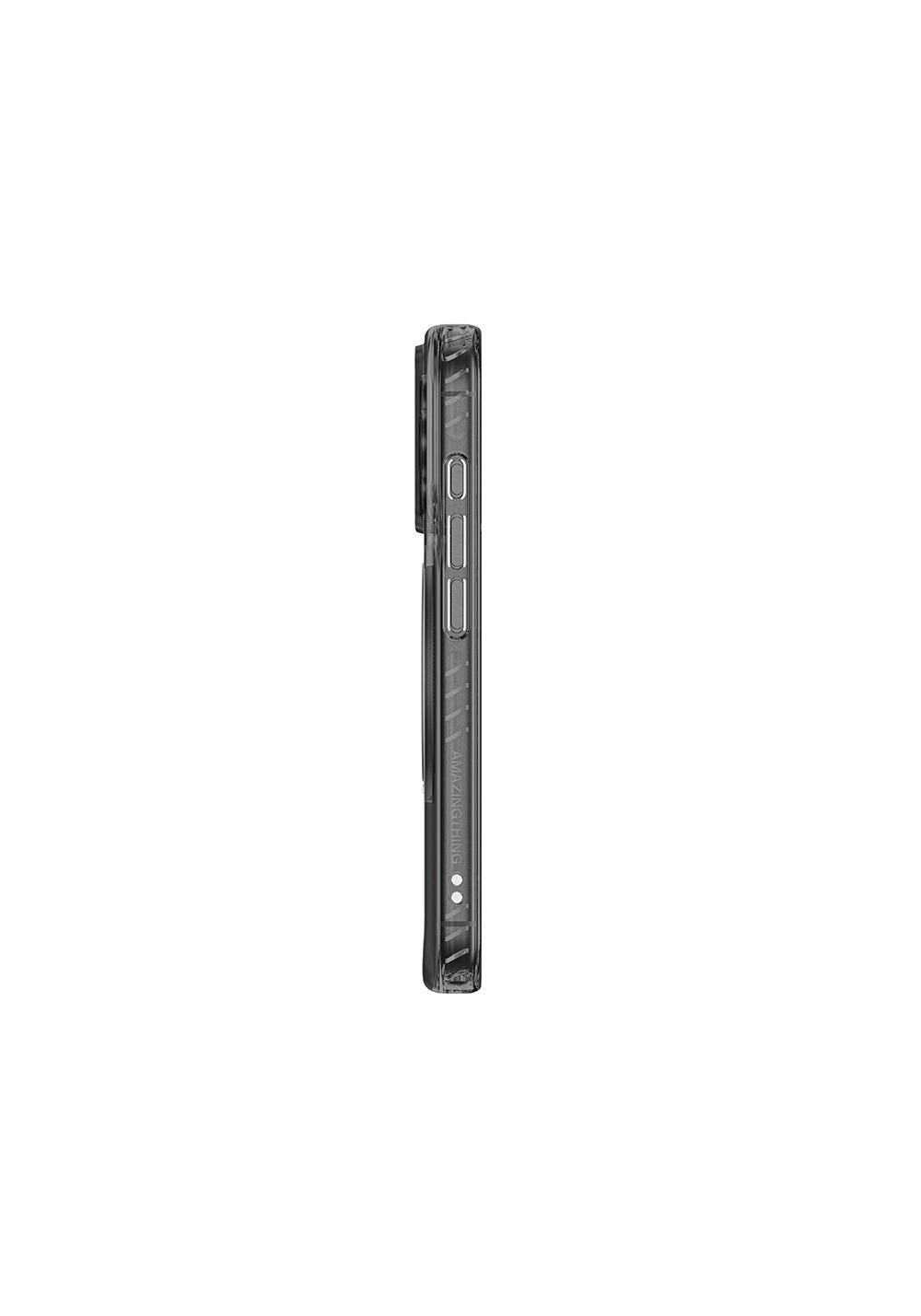 Apple iPhone 17 Pro Max Kılıf M-Safe Şarj Özellikli Airbag Tasarımlı Standlı AmazingThing Titan Pro MagSpin Kapak