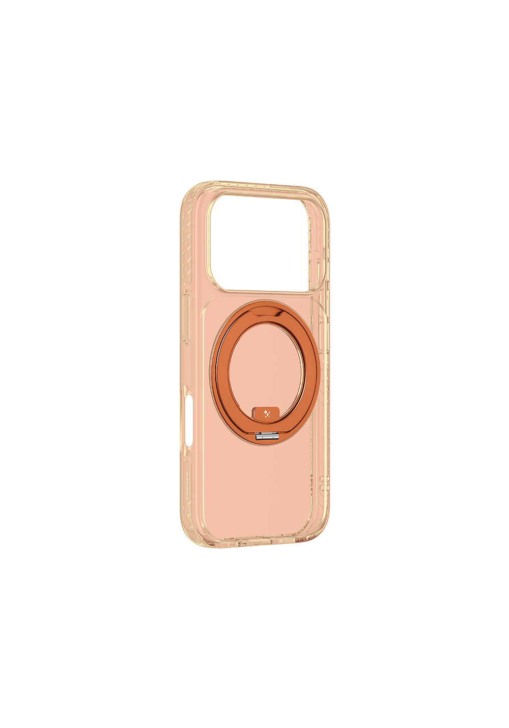 Apple iPhone 17 Pro Max Kılıf M-Safe Şarj Özellikli Airbag Tasarımlı Standlı AmazingThing Titan Pro MagSpin Kapak