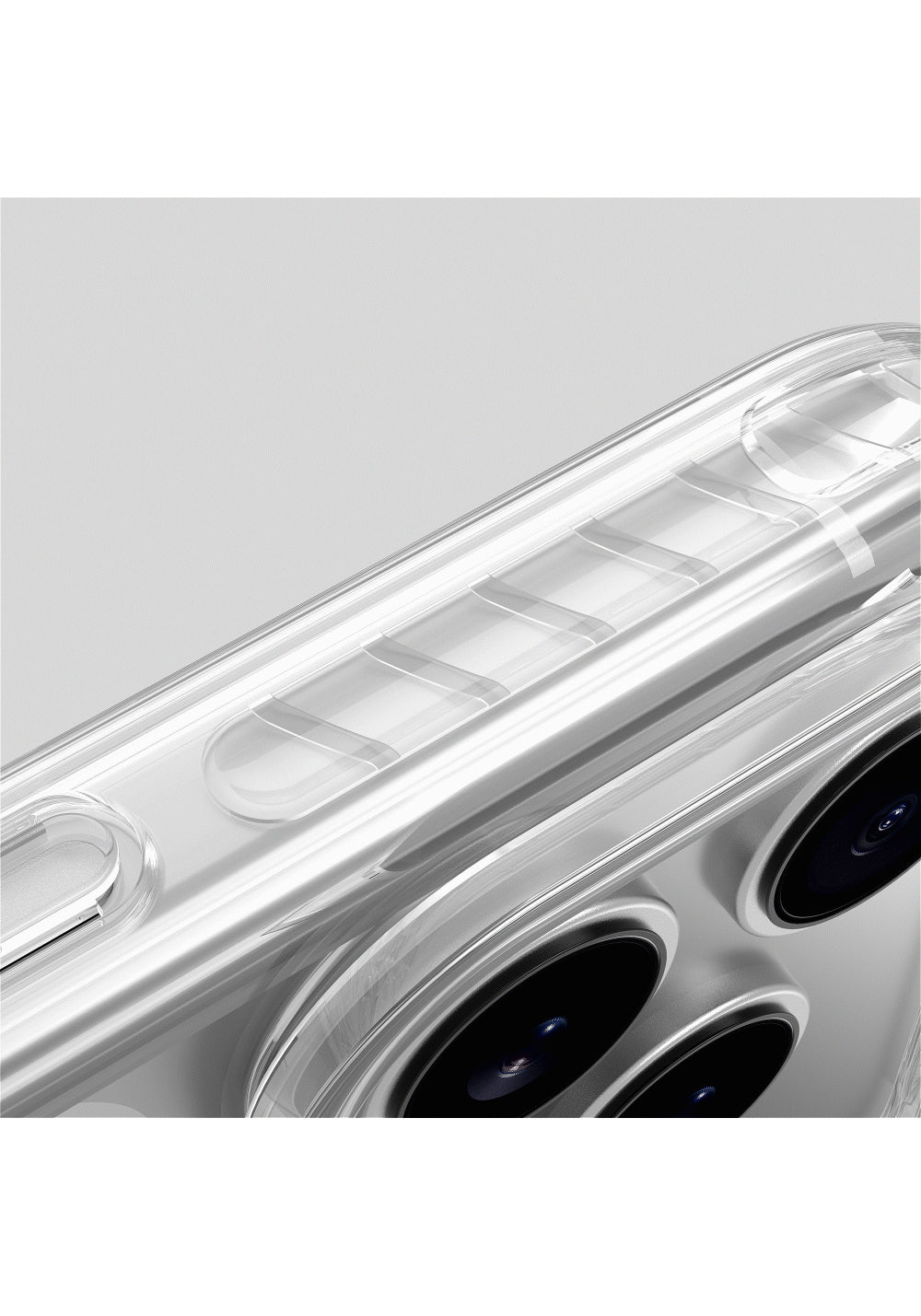 Apple iPhone 17 Pro Max Kılıf M-Safe Şarj Özellikli Airbag Tasarımlı Standlı AmazingThing Titan Pro MagSpin Kapak
