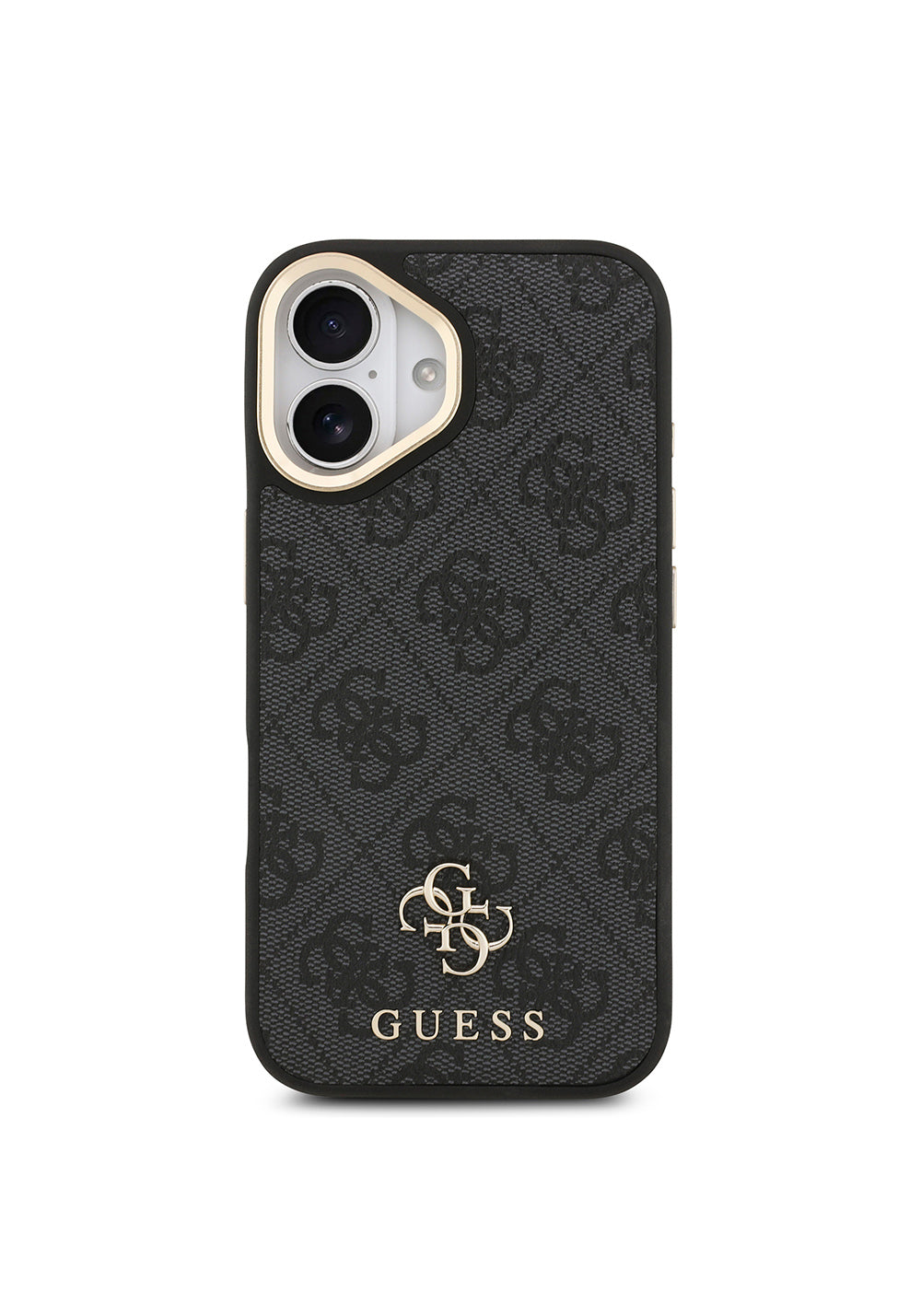 Apple iPhone 17 Guess Orijinal Lisanslı 4G ve Yazı Logolu Kılıf + Ekran Koruyucu + Lens Koruyucu 3in1 Aksesuar Seti