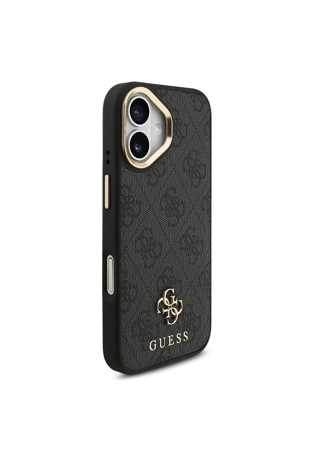 Apple iPhone 17 Guess Orijinal Lisanslı 4G ve Yazı Logolu Kılıf + Ekran Koruyucu + Lens Koruyucu 3in1 Aksesuar Seti
