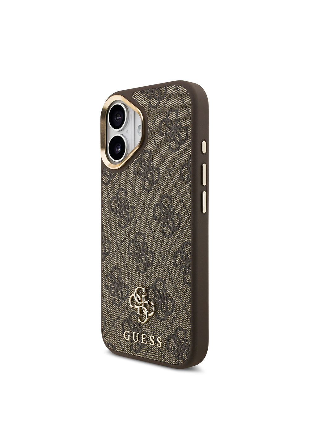 Apple iPhone 17 Guess Orijinal Lisanslı 4G ve Yazı Logolu Kılıf + Ekran Koruyucu + Lens Koruyucu 3in1 Aksesuar Seti