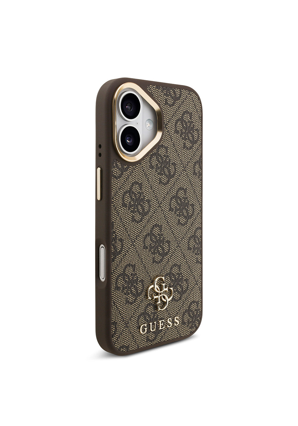 Apple iPhone 17 Guess Orijinal Lisanslı 4G ve Yazı Logolu Kılıf + Ekran Koruyucu + Lens Koruyucu 3in1 Aksesuar Seti
