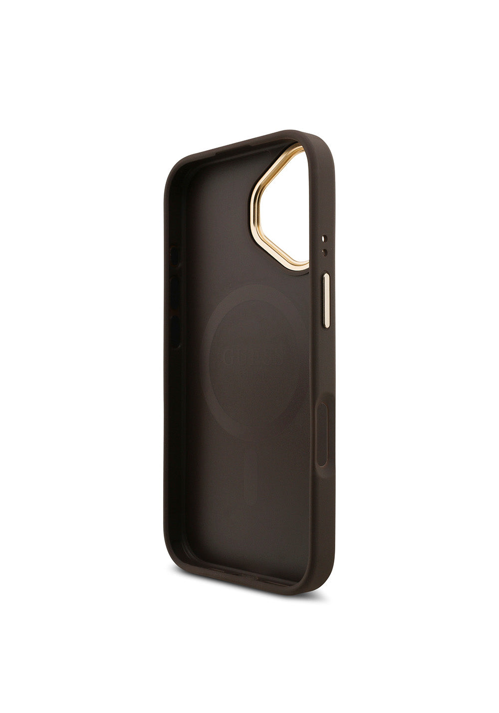 Apple iPhone 17 Guess Orijinal Lisanslı 4G ve Yazı Logolu Kılıf + Ekran Koruyucu + Lens Koruyucu 3in1 Aksesuar Seti