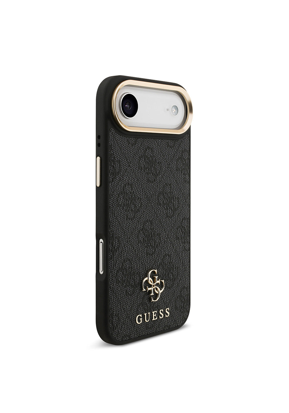 Apple iPhone 17 Air Guess Orijinal Lisanslı 4G ve Yazı Logolu Kılıf + Ekran Koruyucu + Lens Koruyucu 3in1 Aksesuar Seti