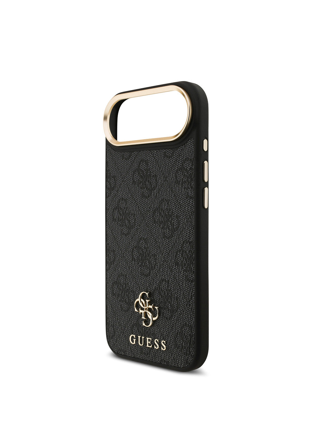 Apple iPhone 17 Air Guess Orijinal Lisanslı 4G ve Yazı Logolu Kılıf + Ekran Koruyucu + Lens Koruyucu 3in1 Aksesuar Seti