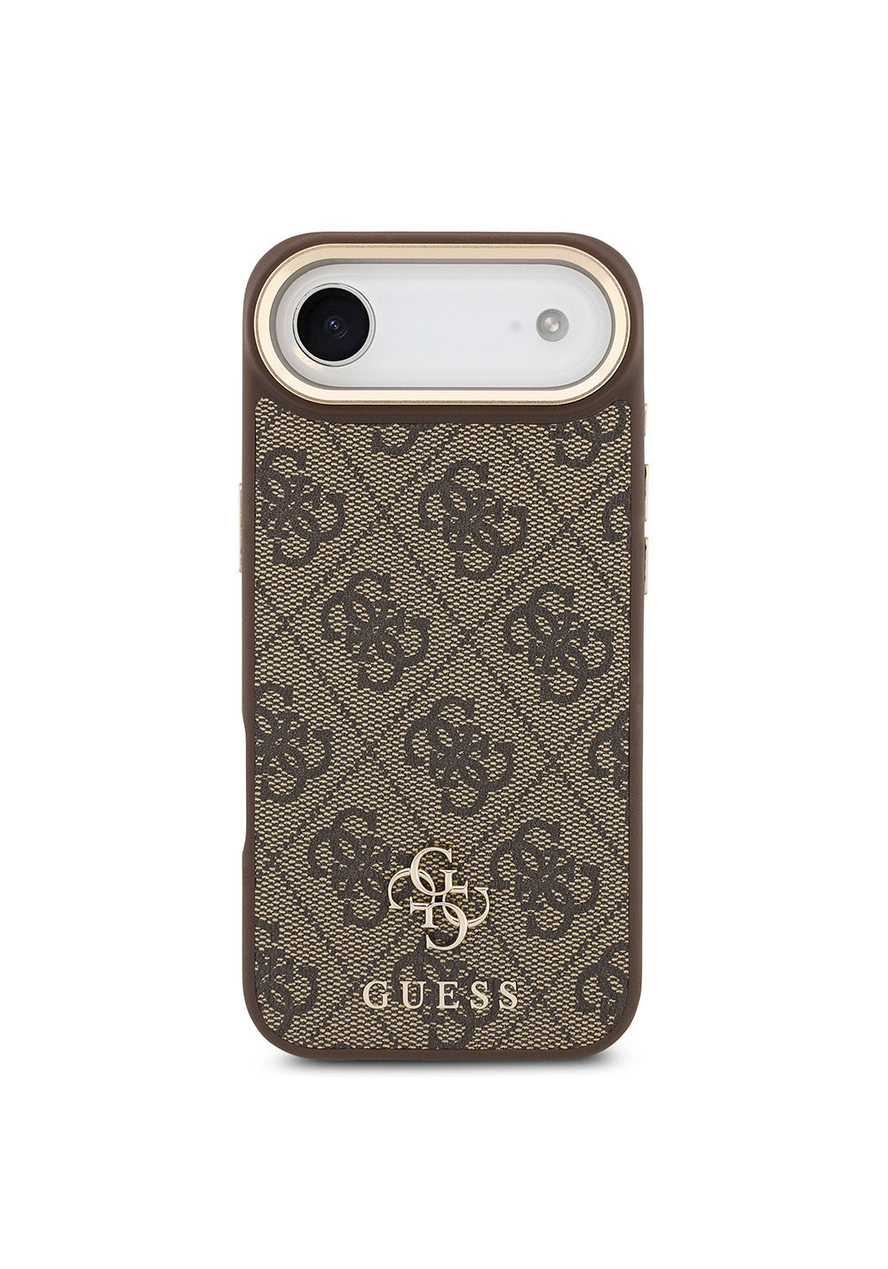 Apple iPhone 17 Air Guess Orijinal Lisanslı 4G ve Yazı Logolu Kılıf + Ekran Koruyucu + Lens Koruyucu 3in1 Aksesuar Seti
