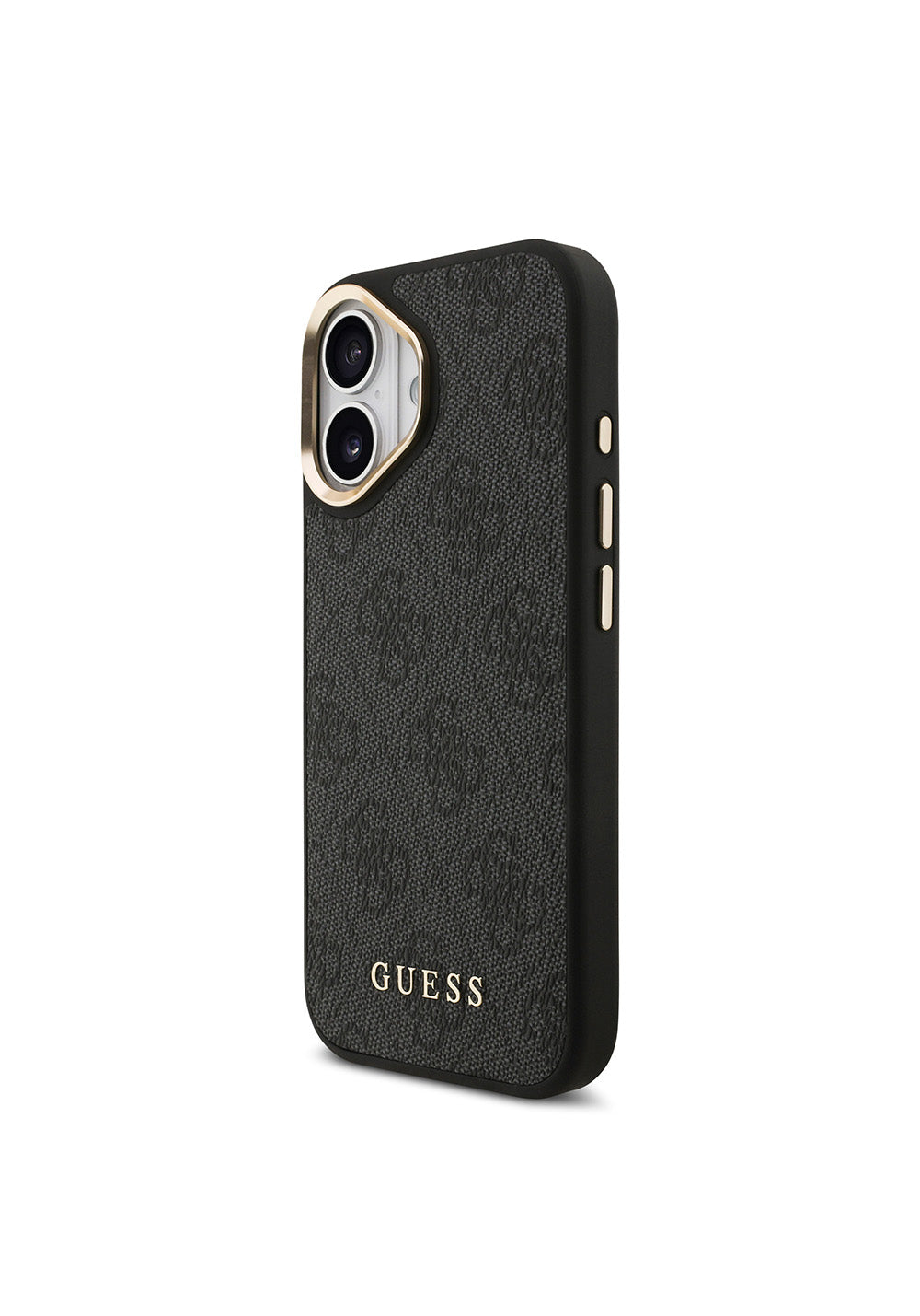 Apple iPhone 17 Kılıf Guess Orijinal Lisanslı Manyetik Şarj Uyumlu Askılı ve 4G Logo Kartlıklı Kapak