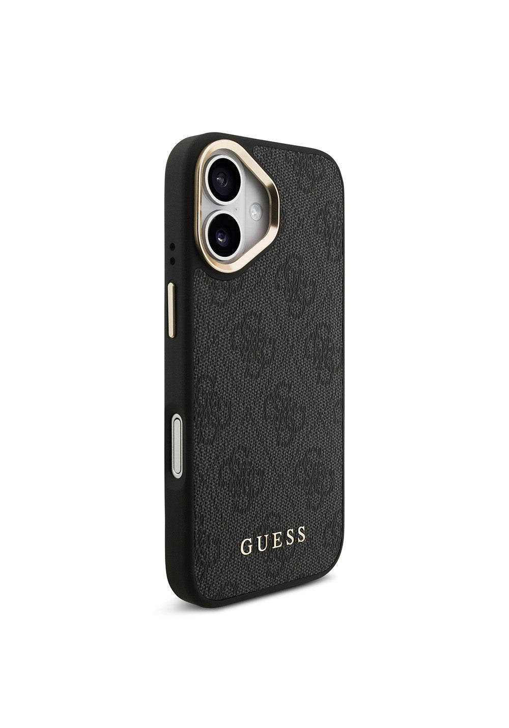 Apple iPhone 17 Kılıf Guess Orijinal Lisanslı Manyetik Şarj Uyumlu Askılı ve 4G Logo Kartlıklı Kapak