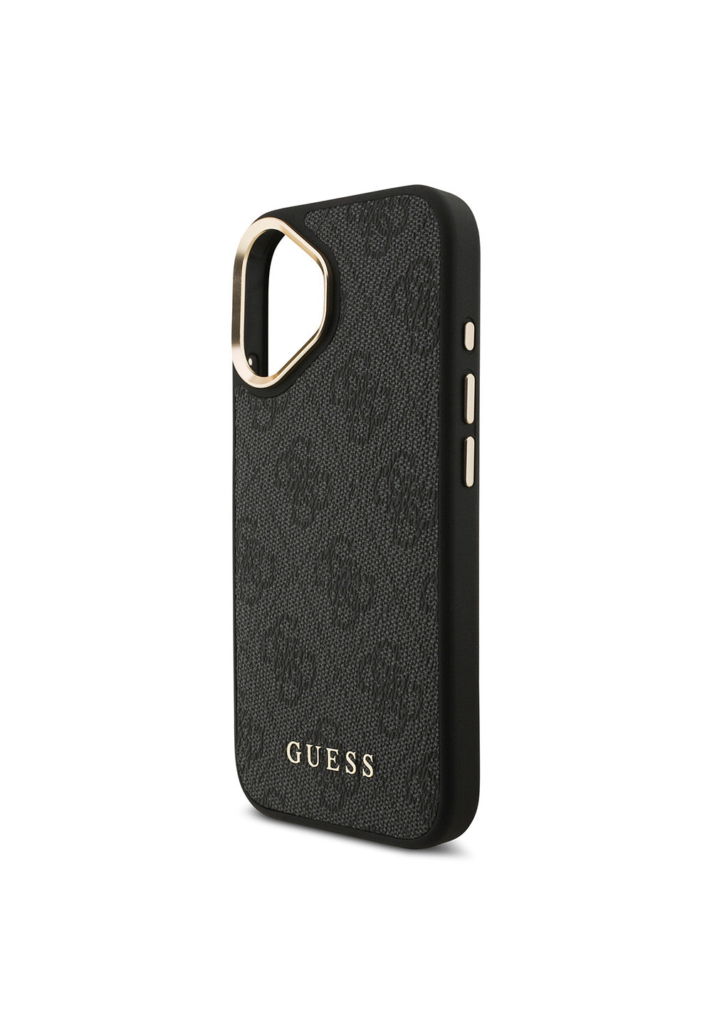 Apple iPhone 17 Kılıf Guess Orijinal Lisanslı Manyetik Şarj Uyumlu Askılı ve 4G Logo Kartlıklı Kapak