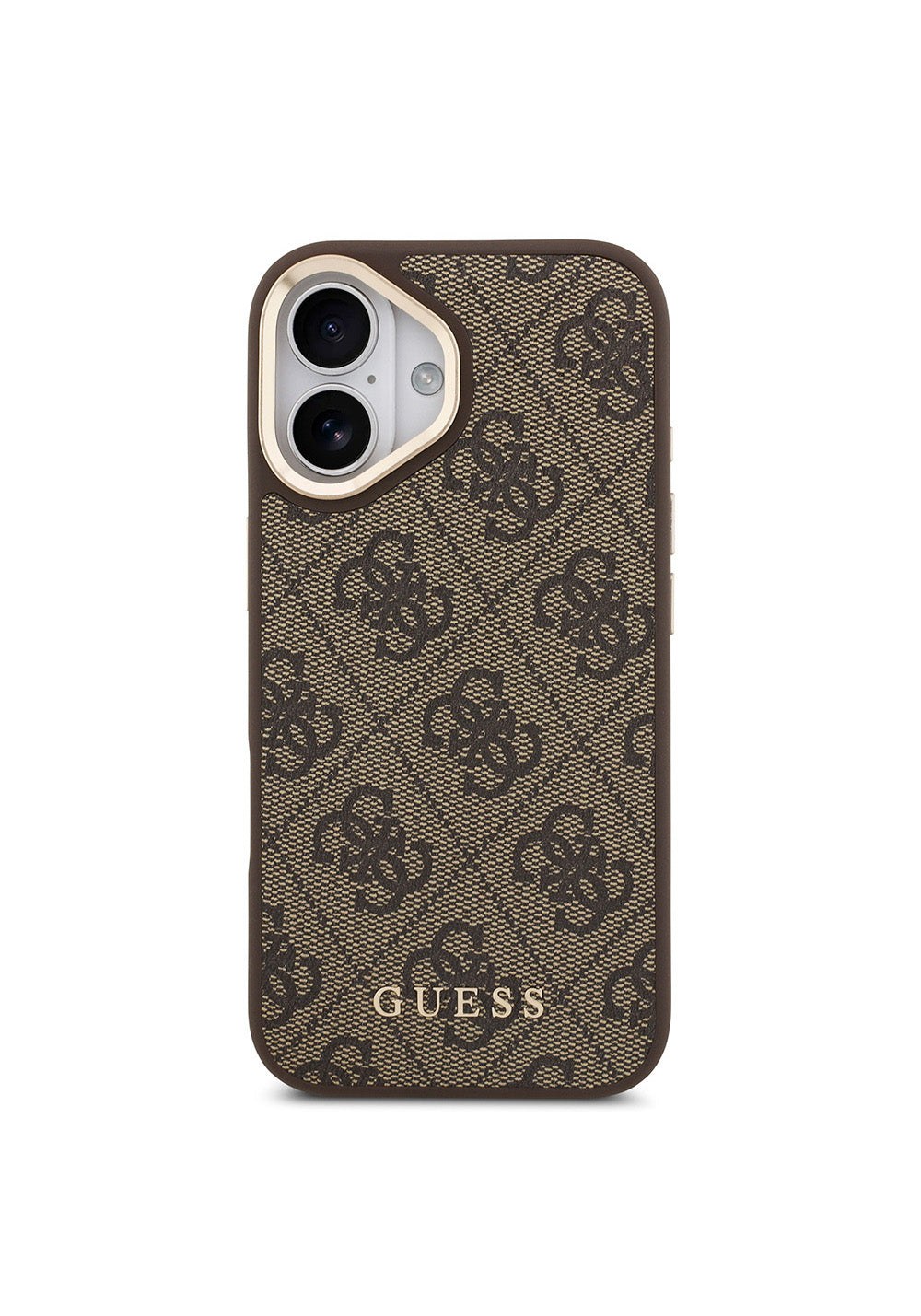 Apple iPhone 17 Kılıf Guess Orijinal Lisanslı Manyetik Şarj Uyumlu Askılı ve 4G Logo Kartlıklı Kapak