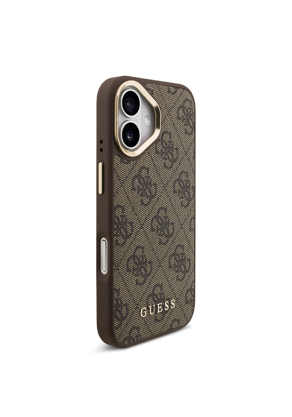 Apple iPhone 17 Kılıf Guess Orijinal Lisanslı Manyetik Şarj Uyumlu Askılı ve 4G Logo Kartlıklı Kapak