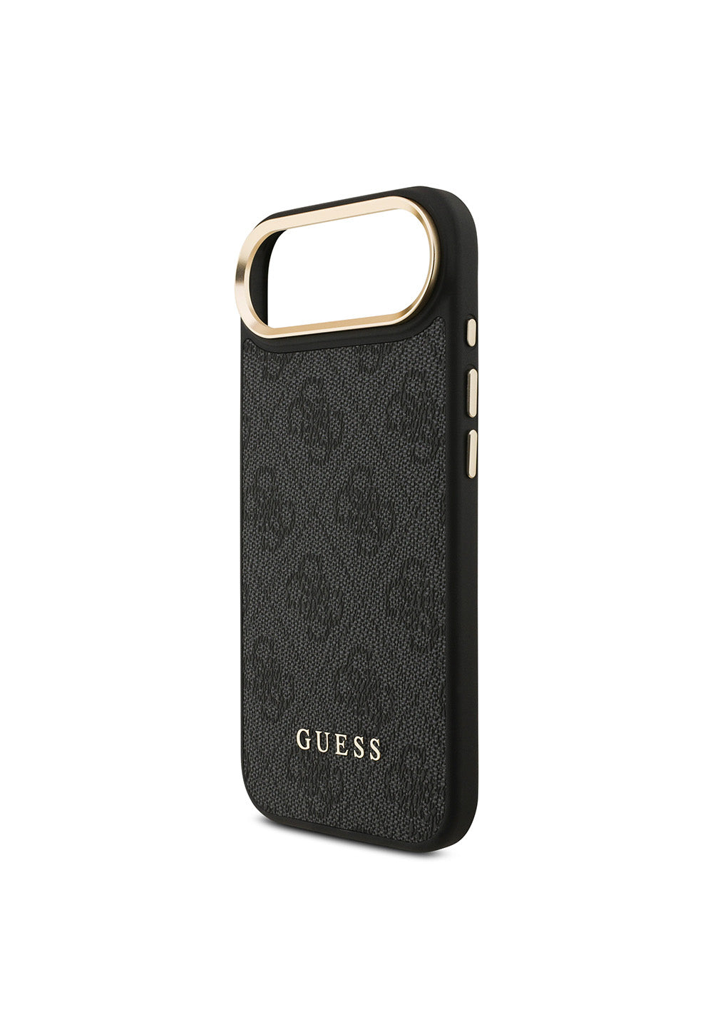 Apple iPhone 17 Air Kılıf Guess Orijinal Lisanslı Manyetik Şarj Uyumlu 4G Metal Büyük Logolu Kartlıklı Kapak