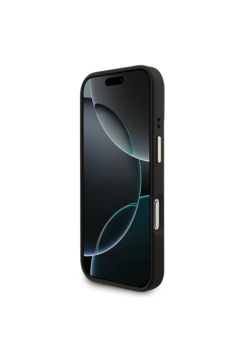 Apple iPhone 17 Pro Kılıf Guess Orijinal Lisanslı Manyetik Şarj Uyumlu 4G Metal Büyük Logolu Kartlıklı Kapak