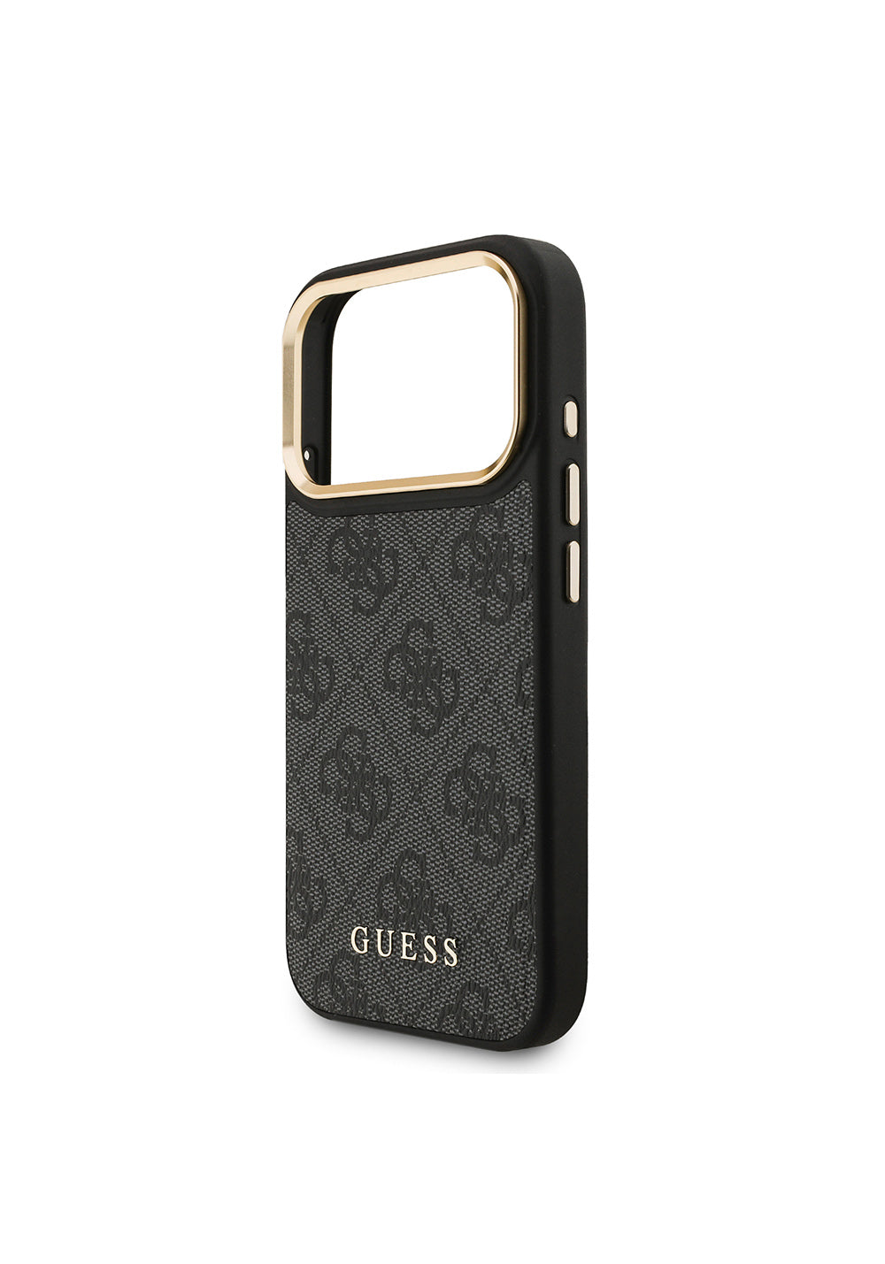 Apple iPhone 17 Pro Kılıf Guess Orijinal Lisanslı Manyetik Şarj Uyumlu 4G Metal Büyük Logolu Kartlıklı Kapak