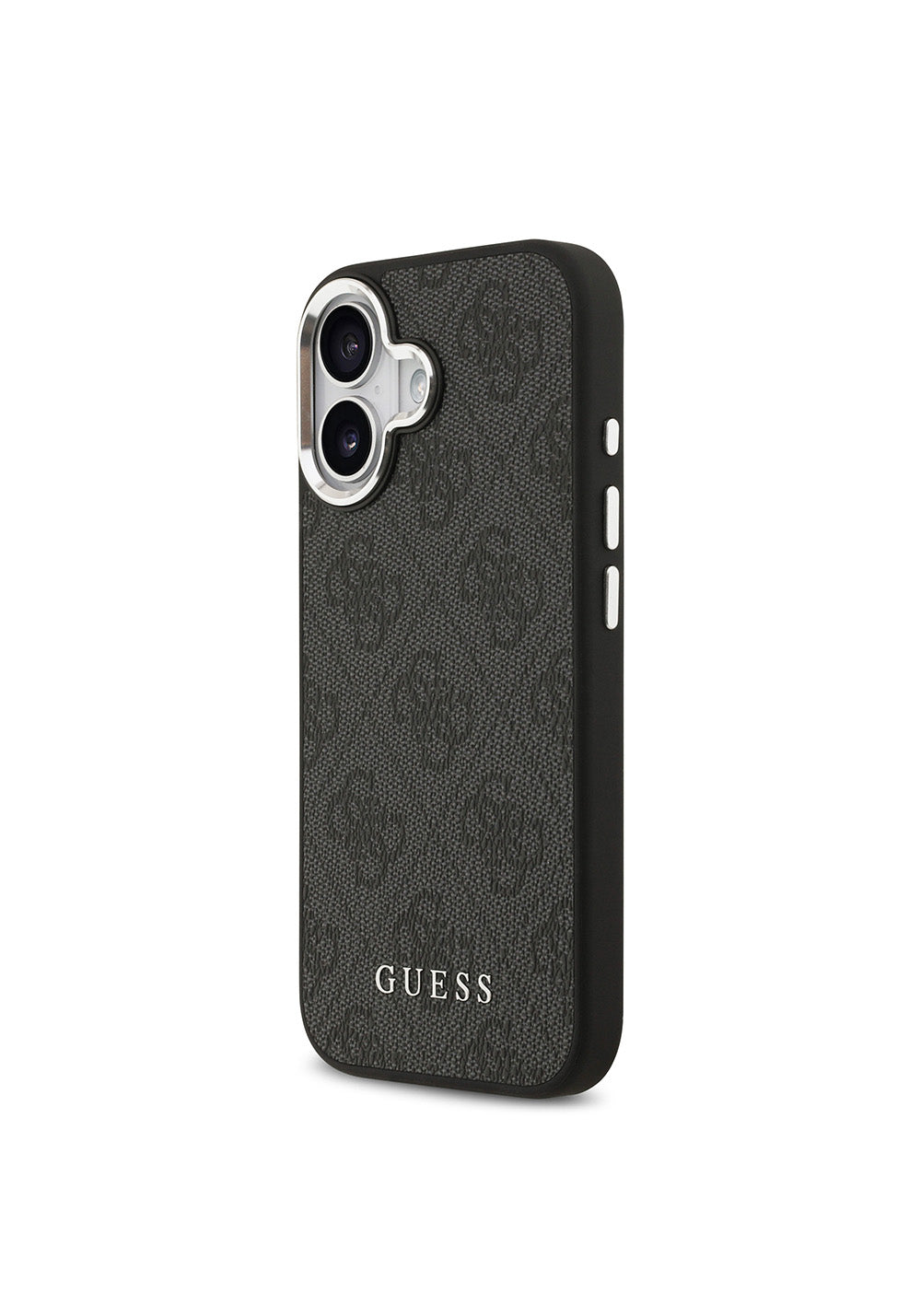 Apple iPhone 17 Kılıf Guess Orijinal Lisanslı Manyetik Şarj Uyumlu 4G Klasik Yazı Logolu Kapak