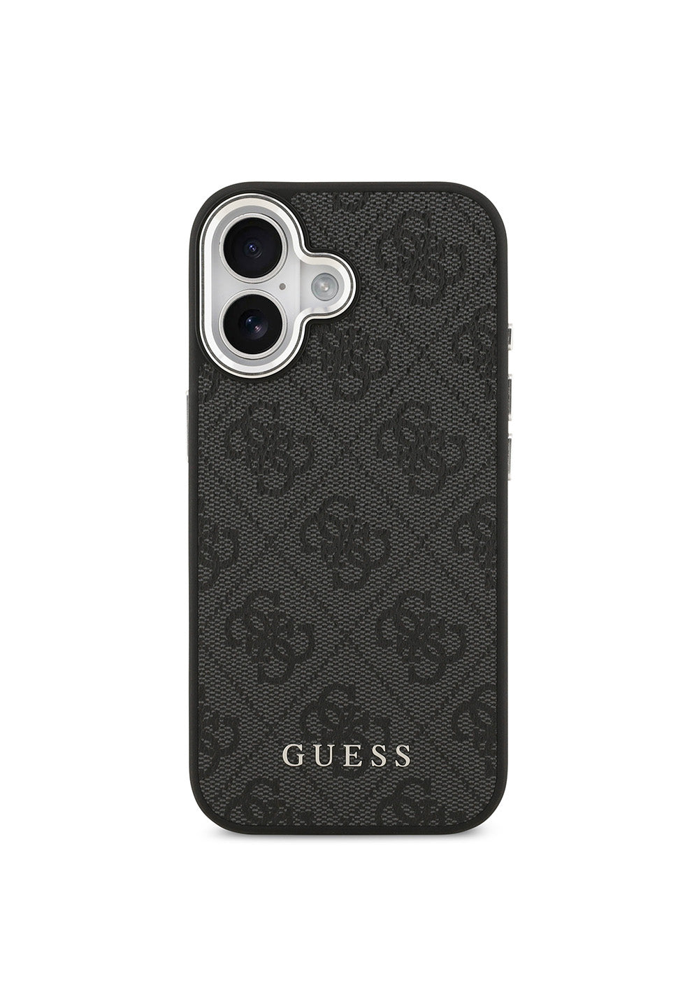 Apple iPhone 17 Kılıf Guess Orijinal Lisanslı Manyetik Şarj Uyumlu 4G Klasik Yazı Logolu Kapak
