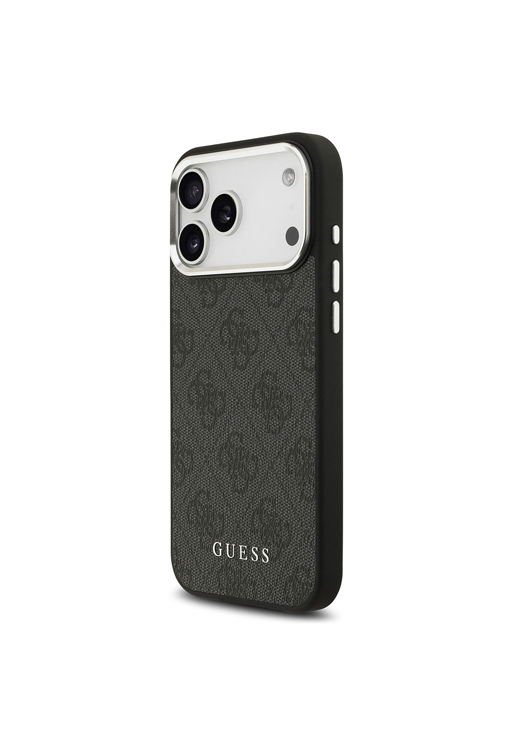 Apple iPhone 17 Pro Max Kılıf Guess Orijinal Lisanslı Manyetik Şarj Uyumlu 4G Klasik Yazı Logolu Kapak