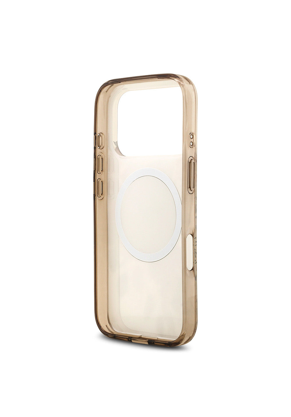 Apple iPhone 17 Pro Max Kılıf Guess Orijinal Lisanslı Manyetik Şarj Uyumlu Flower Tonal Circle Kapak