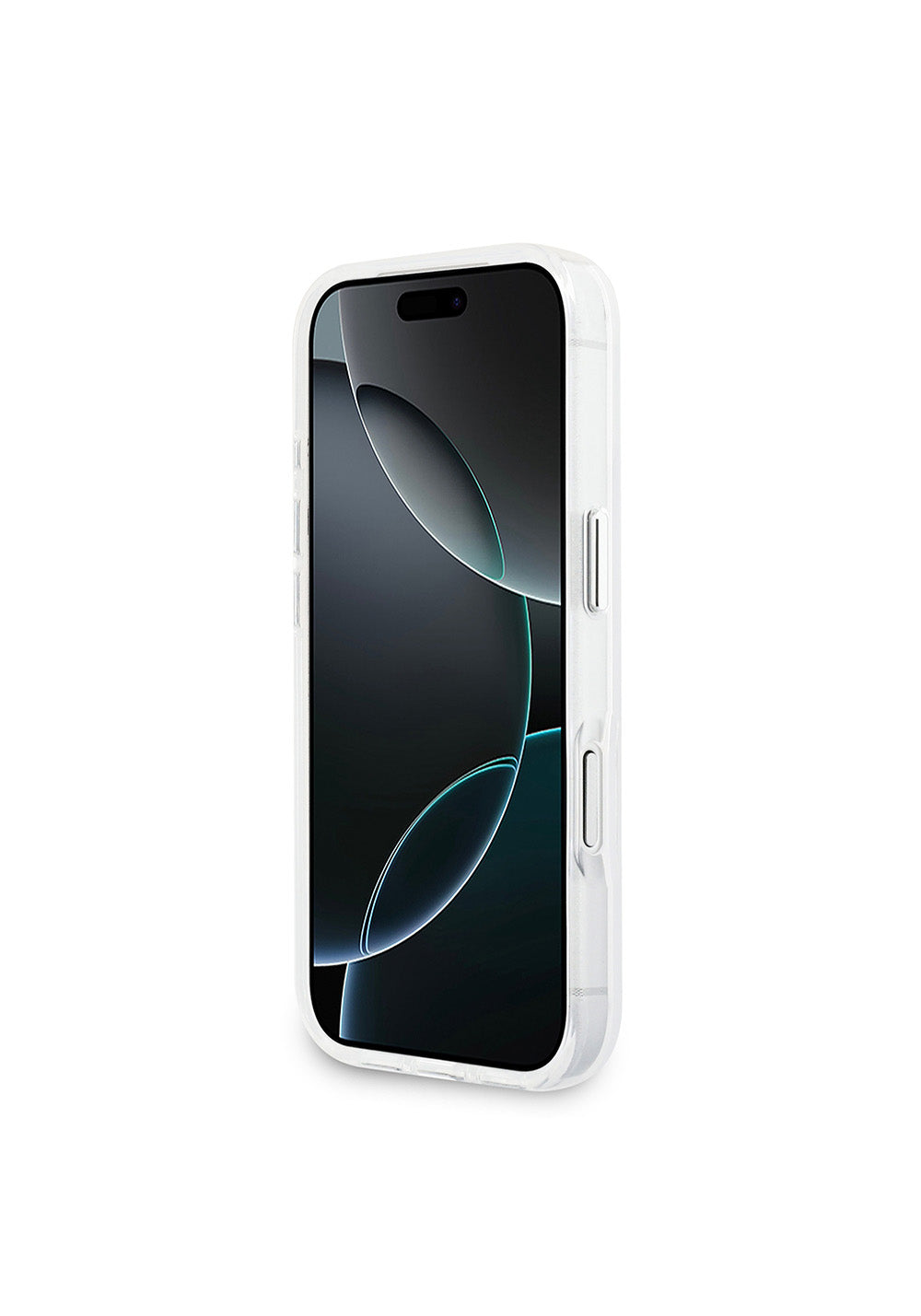 Apple iPhone 17 Pro Kılıf Guess Orijinal Lisanslı Manyetik Şarj Uyumlu IML Baskılı Üçgen Logolu Metal Kamera Çerçeveli Kapak