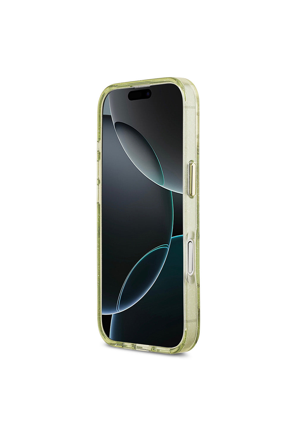Apple iPhone 17 Kılıf Guess Orijinal Lisanslı Manyetik Şarj Uyumlu Simli Çiçek Desenli Metal Kamera Çerçeveli Üçgen Logolu Kapak