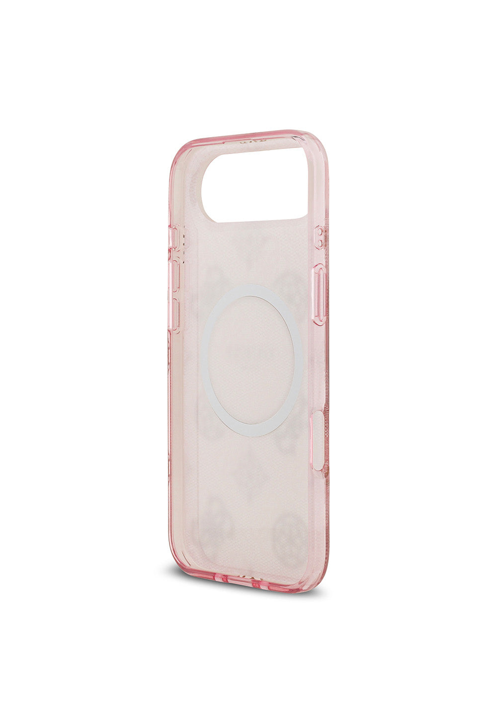 Apple iPhone 17 Air Kılıf Guess Orijinal Lisanslı Manyetik Şarj Uyumlu IML Peony ve 4G Desenli Klasik Logolu Kapak