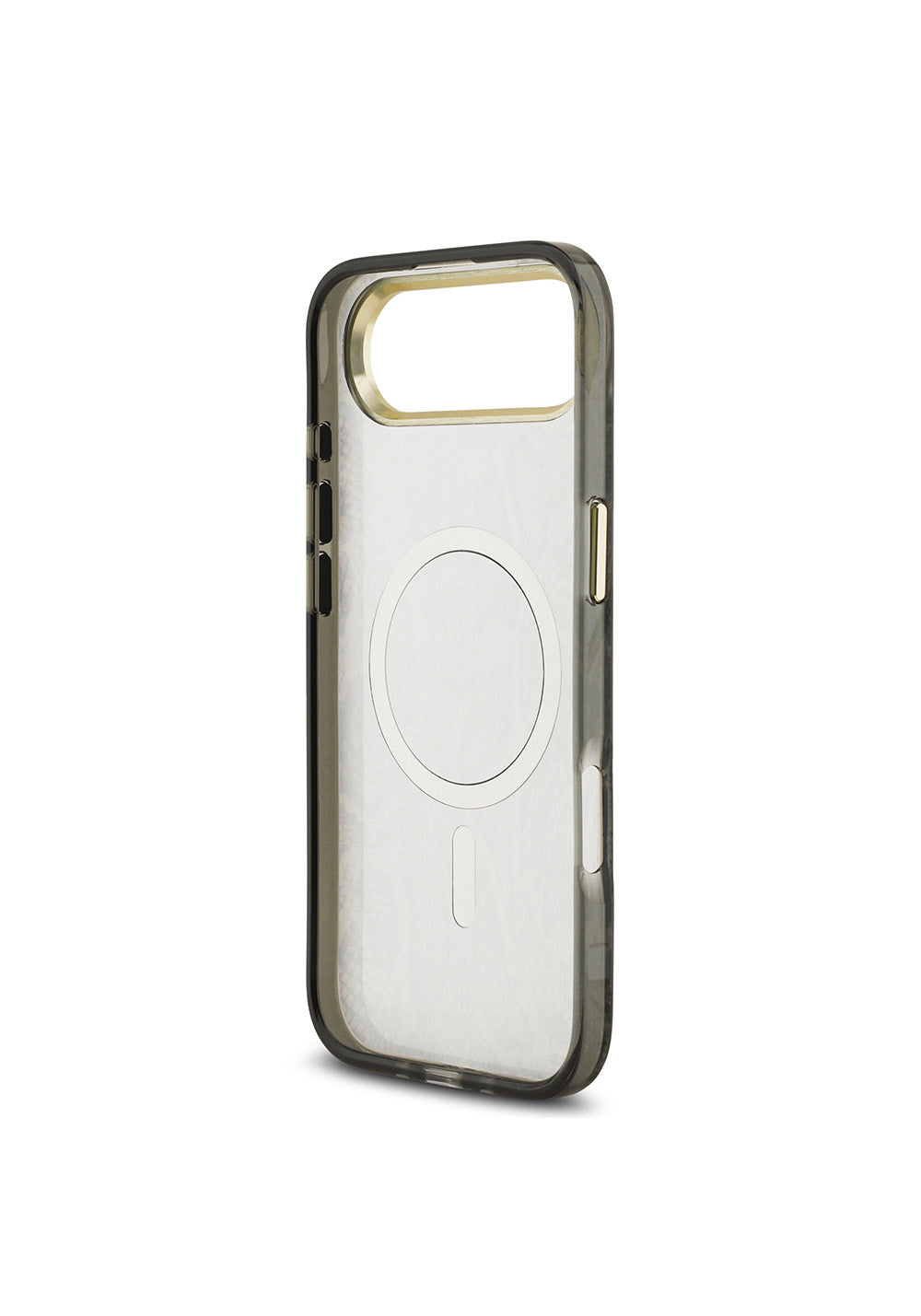 Apple iPhone 17 Air Kılıf Guess Orijinal Lisanslı Manyetik Şarj Uyumlu Yazı Logolu Python Desenli Kapak