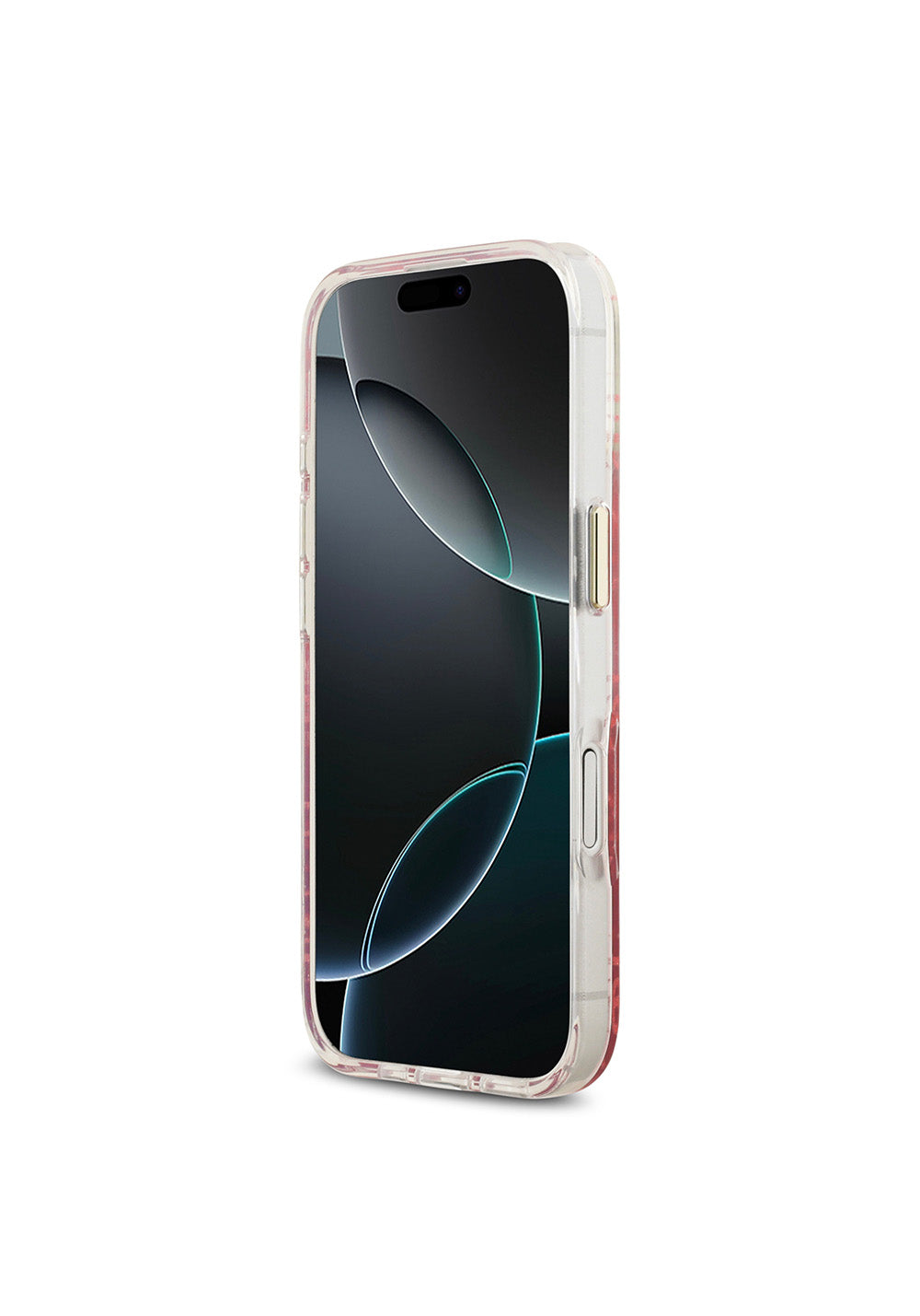 Apple iPhone 17 Kılıf Guess Orijinal Lisanslı Manyetik Şarj Uyumlu 4G Desenli Simli Silikon Kapak