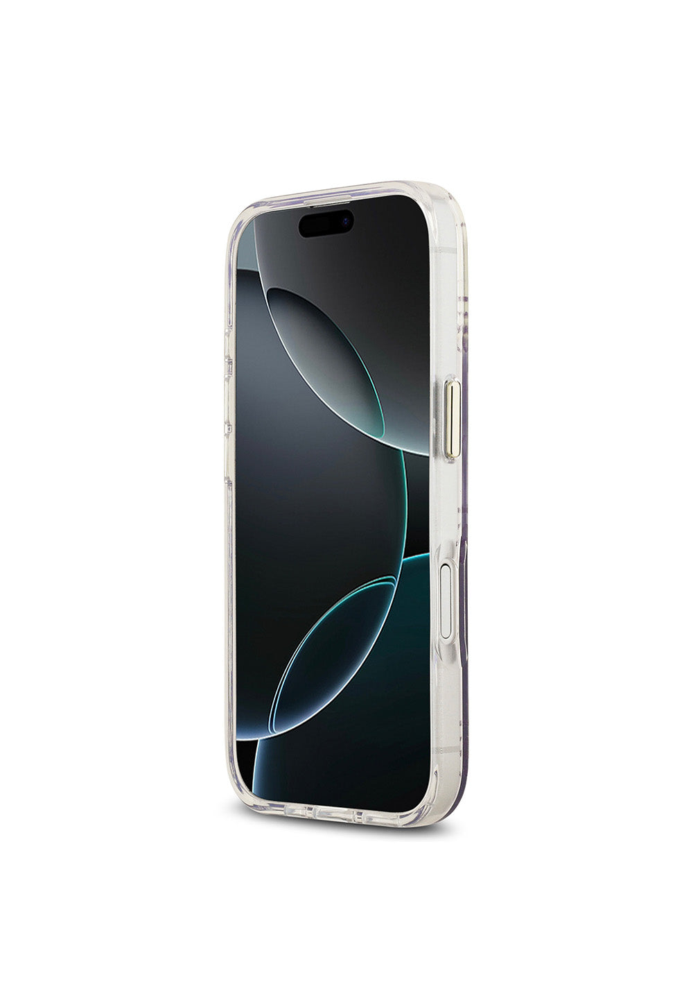 Apple iPhone 17 Kılıf Guess Orijinal Lisanslı Manyetik Şarj Uyumlu 4G Desenli Simli Silikon Kapak