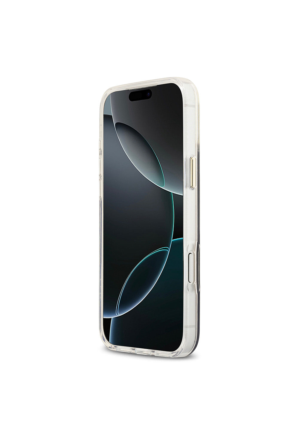 Apple iPhone 17 Pro Kılıf Guess Orijinal Lisanslı Manyetik Şarj Uyumlu 4G Desenli Simli Silikon Kapak