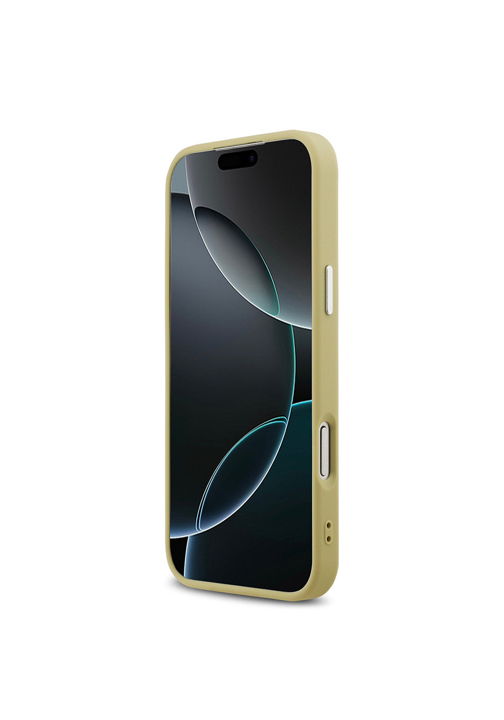 Apple iPhone 17 Pro Max Kılıf Guess Orijinal Lisanslı Manyetik Şarj Uyumlu Metal Kamera Çerçeveli Üçgen Logolu Glitter Kapak