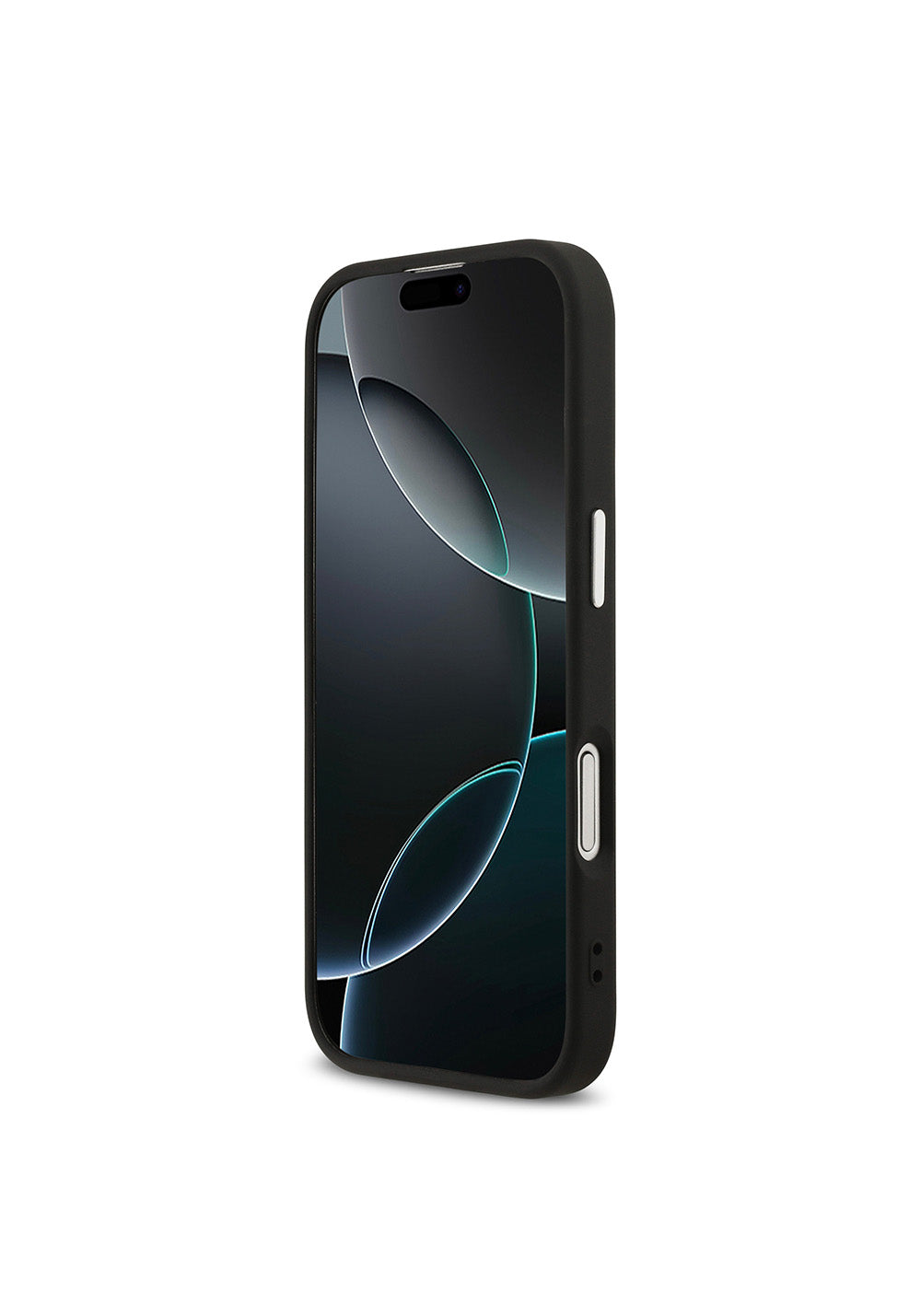 Apple iPhone 17 Kılıf Guess Orijinal Lisanslı Manyetik Şarj Uyumlu Sıcak Baskılı Klasik Yazı Logolu PU Deri Peony Kapak