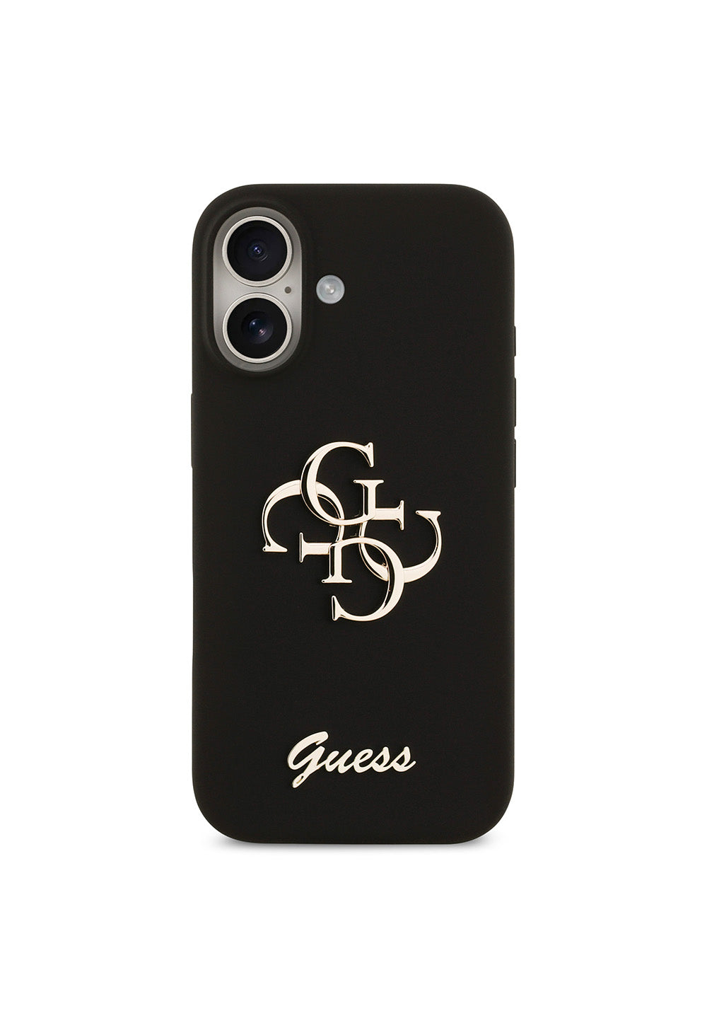 Apple iPhone 17 Kılıf Guess Orijinal Lisanslı Grained Yazı Logolu Kapak