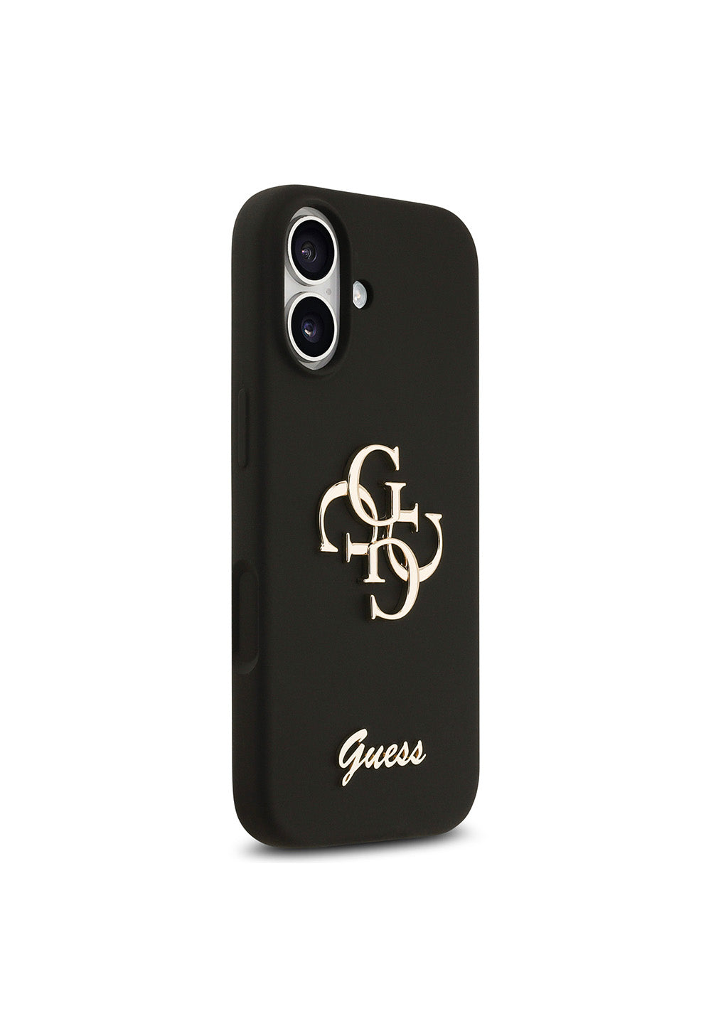 Apple iPhone 17 Kılıf Guess Orijinal Lisanslı Grained Yazı Logolu Kapak